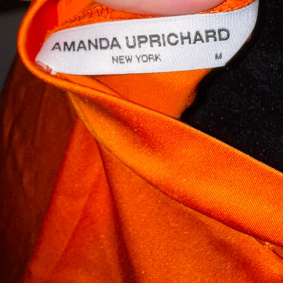 Amanda Uprichard REVOLVE Arial Gown in Fire Medium - Picture 6 of 8